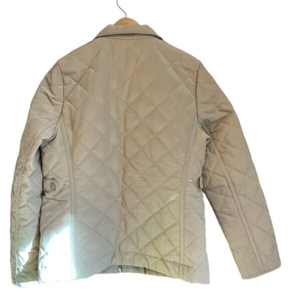 Tommy Hilfiger S/P Quilted Light Weight Cream Jacket - Picture 7 of 9
